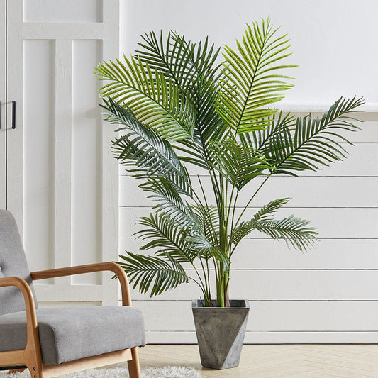 110cm Artificial Plant Potted Palm Tree - House Comfort